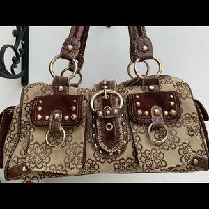VTG Kathy Van Zeeland bag Brown 16.5x11x5.25”